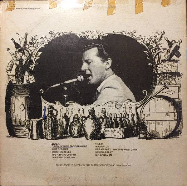 Jerry Lee Lewis : Drinkin' Wine Spo-Dee O'Dee (LP, Comp)