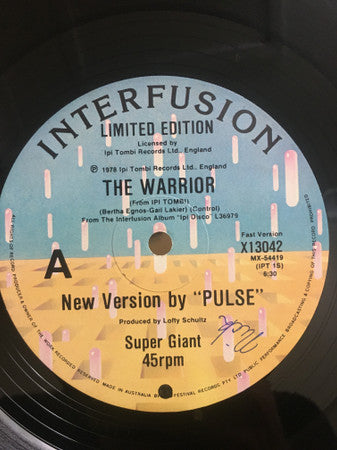 Pulse (25) / Ipi-Tombi : The Warrior (From Ipi-Tombi) (New Version - Special Disco Mix) / The Warrior (From Ipi-Tombi)(Original Cast Recording) (12", Ltd)