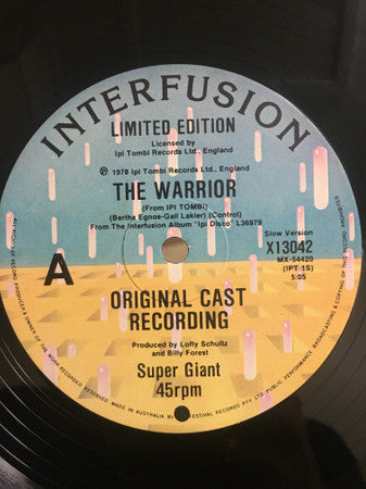 Pulse (25) / Ipi-Tombi : The Warrior (From Ipi-Tombi) (New Version - Special Disco Mix) / The Warrior (From Ipi-Tombi)(Original Cast Recording) (12", Ltd)