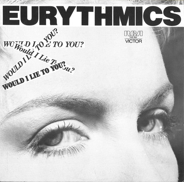 Eurythmics : Would I Lie To You? (12", Single)