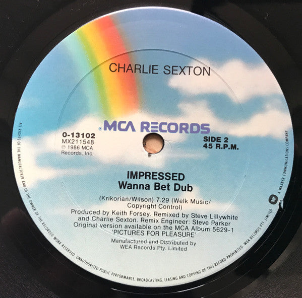 Charlie Sexton : Impressed (12")