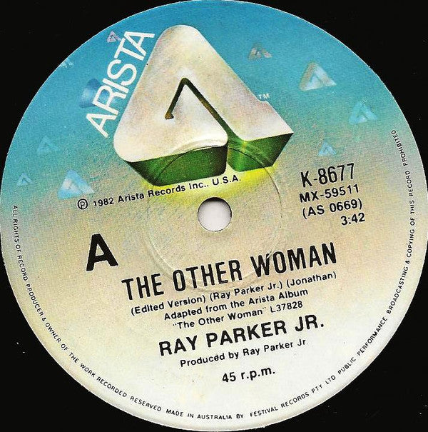 Ray Parker Jr. : The Other Woman (7&quot;, Single)