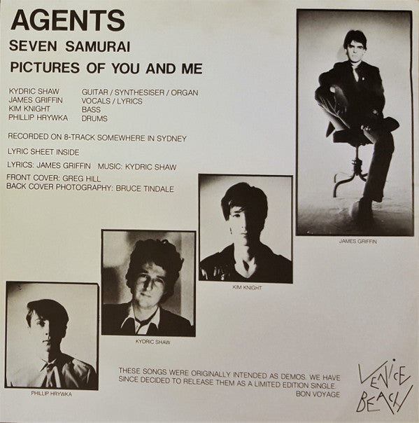 Agents (3) : 7 Samurai (7", Single, Ltd)