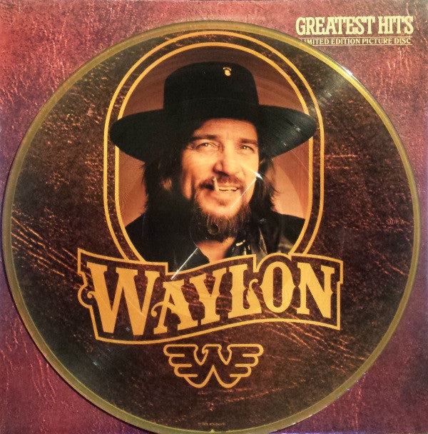 Waylon Jennings : Greatest Hits (LP, Comp, Ltd, Pic)