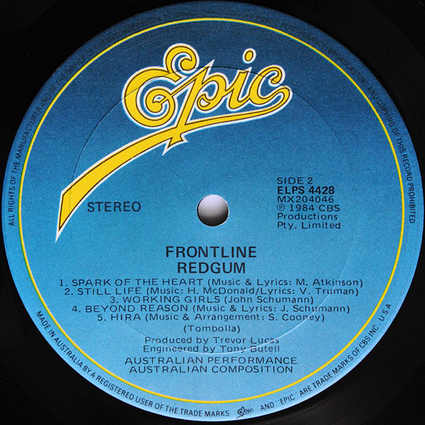 Redgum : Frontline (LP, Album)