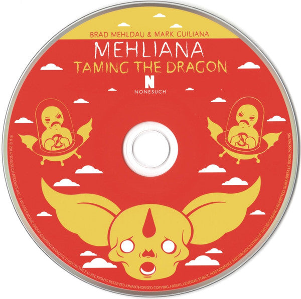 Brad Mehldau, Mark Guiliana : Mehliana (Taming The Dragon) (CD, Album, Dig)