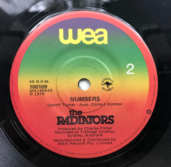 The Radiators (2) : Comin' Home (7", Single)