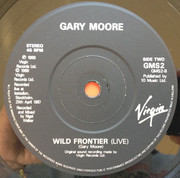 Gary Moore : Ready For Love (7", Single, Pap)