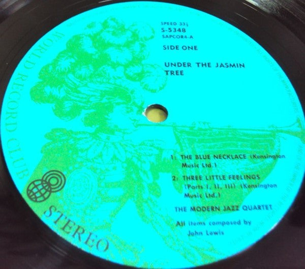 The Modern Jazz Quartet : Under The Jasmin Tree (LP, Album, Club)