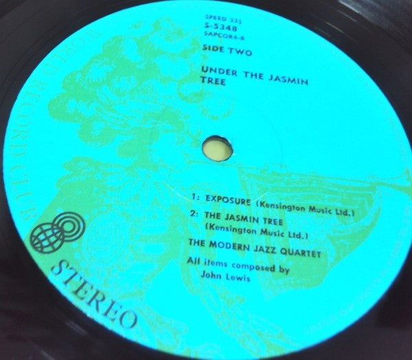 The Modern Jazz Quartet : Under The Jasmin Tree (LP, Album, Club)
