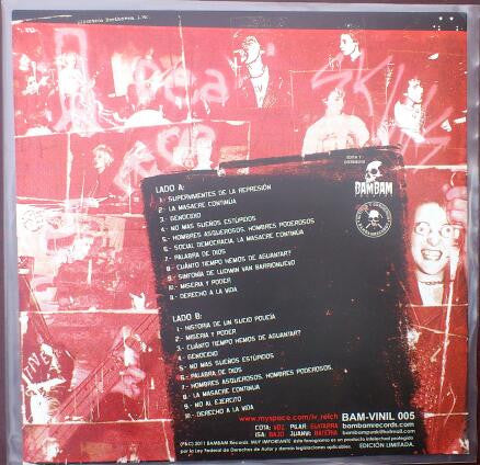 IV Reich : Supervivientes De La Represion (LP, Comp, Ltd, Unofficial)