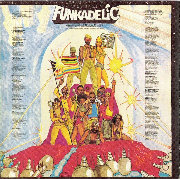 Funkadelic : The Electric Spanking Of War Babies (CD, Album, RE)