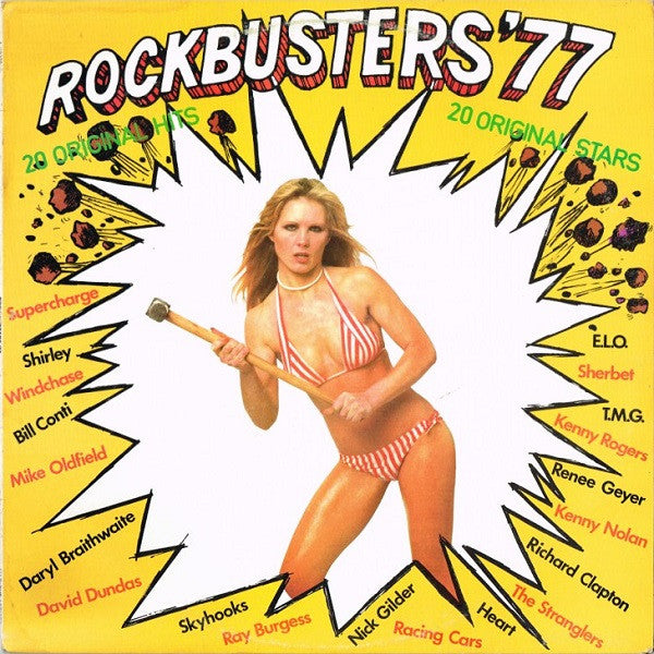 Various : Rockbusters &#39;77 (LP, Album, Comp)