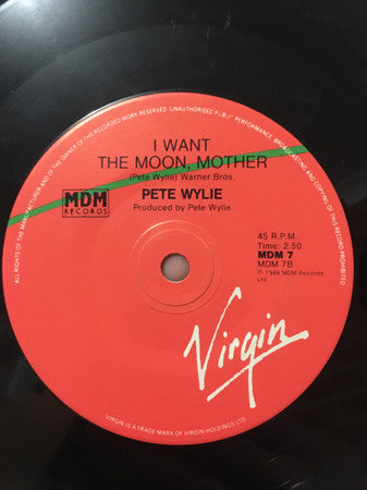 Pete Wylie : Sinful! (7", Single)