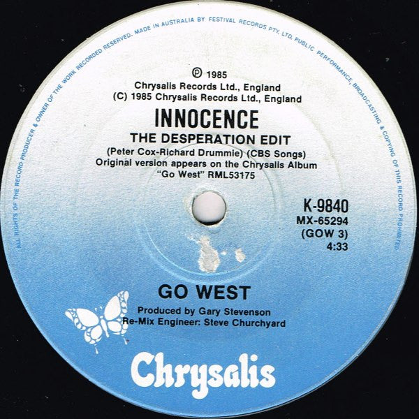 Go West : Don't Look Down (The Sequel) (7", Single)