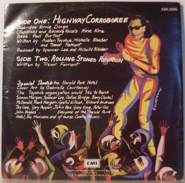 Austen Tayshus : Highway Corroboree (7", Single)