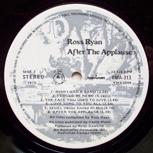 Ross Ryan : After The Applause (LP)