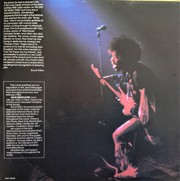 Jimi Hendrix : The Jimi Hendrix Concerts (2xLP, Comp, Gat)