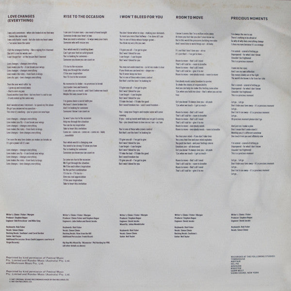 Climie Fisher : Everything (LP, Album)