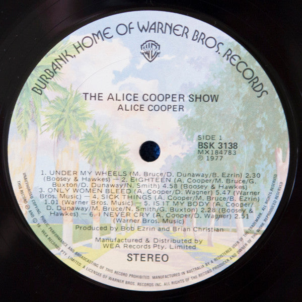 Alice Cooper (2) : The Alice Cooper Show (LP, Album)