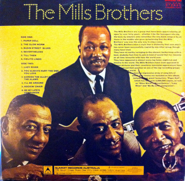 The Mills Brothers : Great Hits (LP, Album, pla)