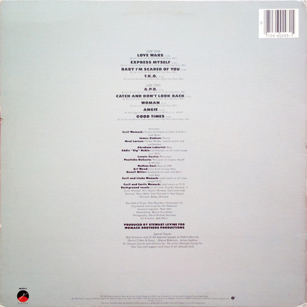 Womack & Womack : Love Wars (LP, Album)