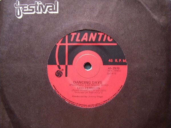 Led Zeppelin : Dancing Days (7")