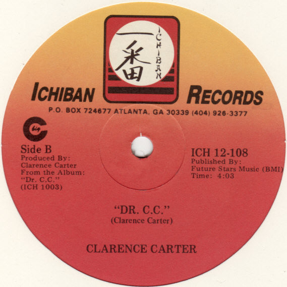 Clarence Carter : Strokin' / Dr. CC (12")