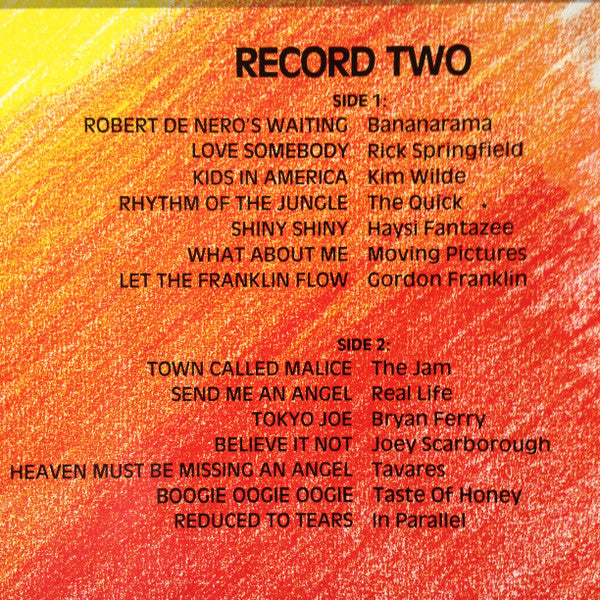 Various : The Bop Won't Stop (2xLP, Comp)
