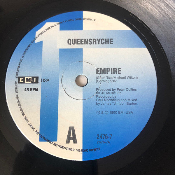 Queensrÿche : Empire (7", Single)