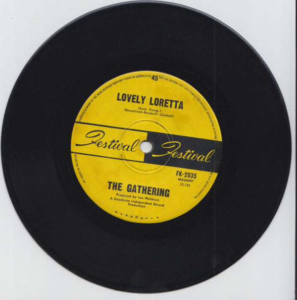 The Gathering (9) : Lovely Loretta (7&quot;, Single)