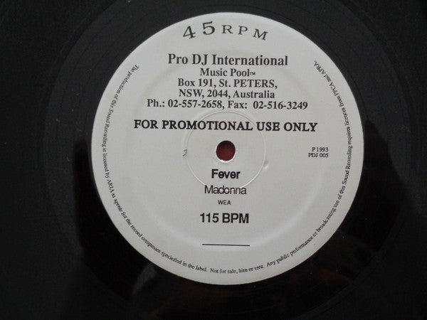 Various : Pro DJ International Issue 5 (12&quot;, Comp, Promo)