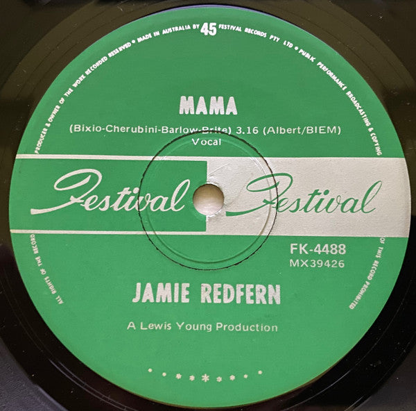 Jamie Redfern : When You Wish Upon A Star (7", Single)