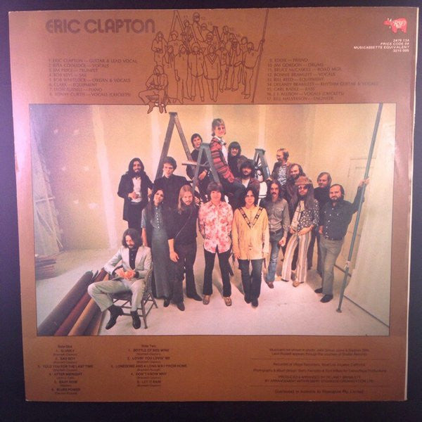 Eric Clapton : Eric Clapton (LP, Album, RE)