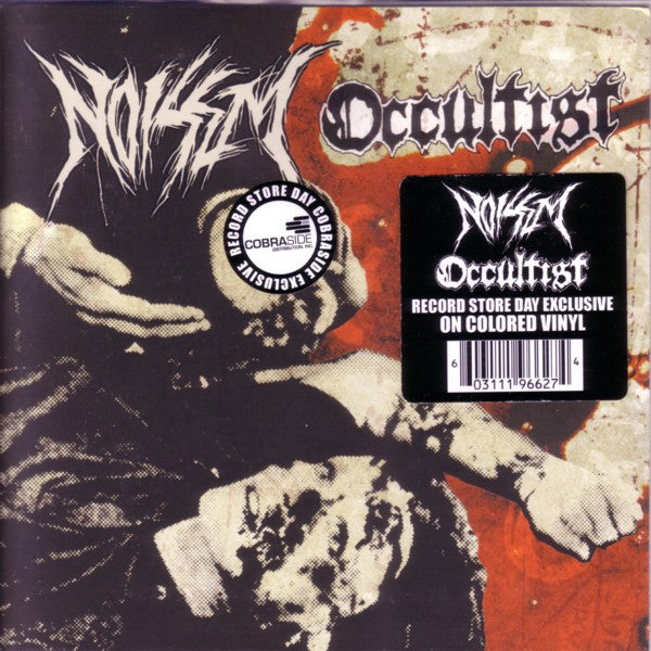 Noisem / Occultist : Slaughter Of The Innocent And The Damned (7", Red)