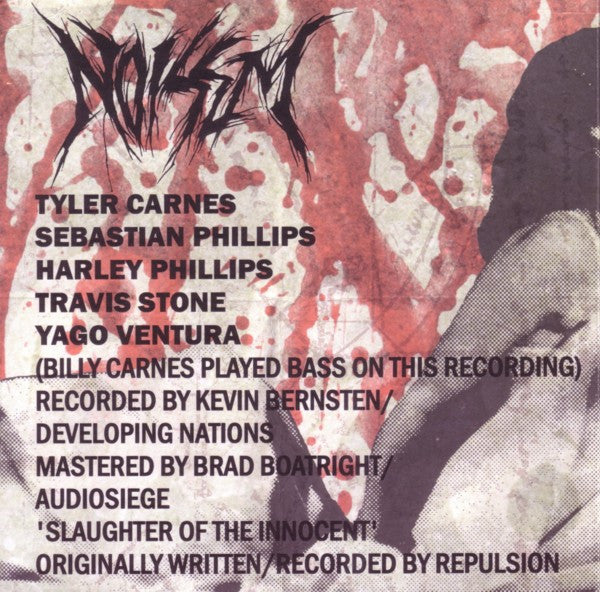 Noisem / Occultist : Slaughter Of The Innocent And The Damned (7", Red)