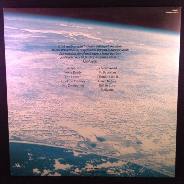 Boston : Third Stage (LP, Album, Gat)