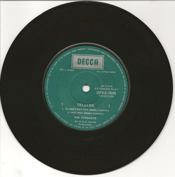 The Tornados : Telstar (7", EP)