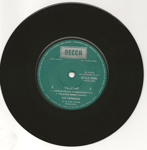 The Tornados : Telstar (7", EP)