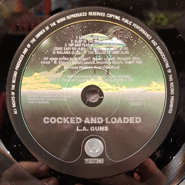 L.A. Guns : Cocked & Loaded (LP, Album)