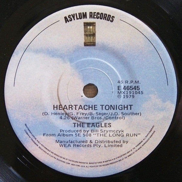 Eagles : Heartache Tonight (7&quot;, Single)