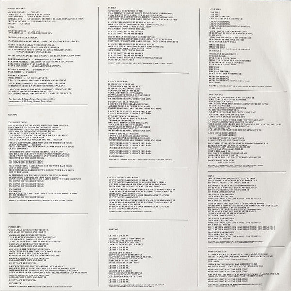 Simply Red : Men And Women (LP, Album)