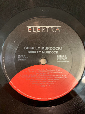 Shirley Murdock : Shirley Murdock! (LP, Album)