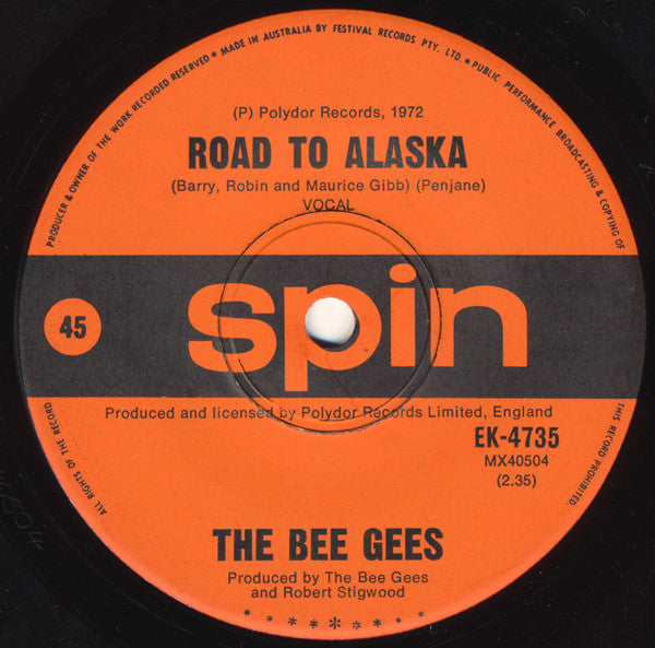 Bee Gees : Run To Me (7", Single)