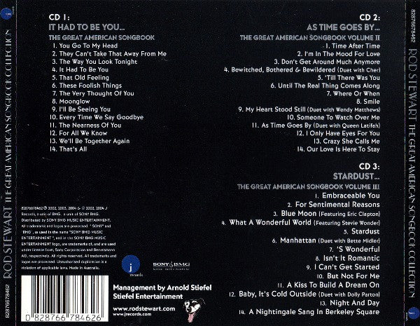 Rod Stewart : The Great American Songbook Collection (3xCD, Comp)