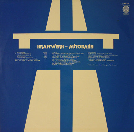 Kraftwerk : Autobahn (LP, Album)