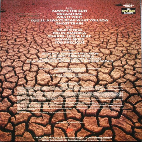 The Stranglers : Dreamtime (LP, Album)