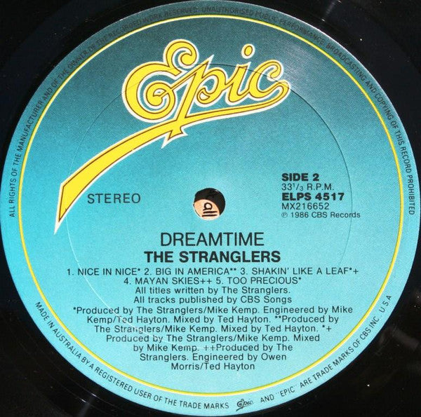The Stranglers : Dreamtime (LP, Album)