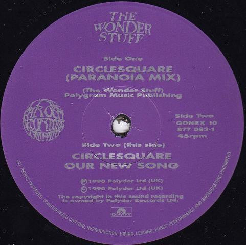 The Wonder Stuff : Circlesquare (12", Single)