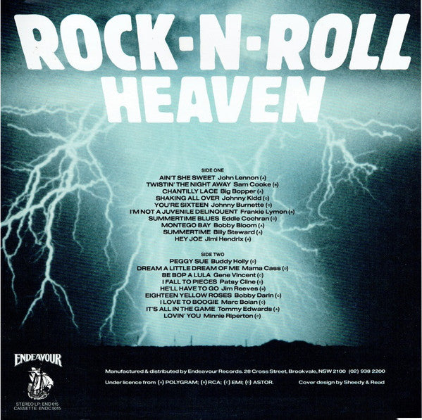 Various : Rock-N-Roll Heaven (LP, Comp)